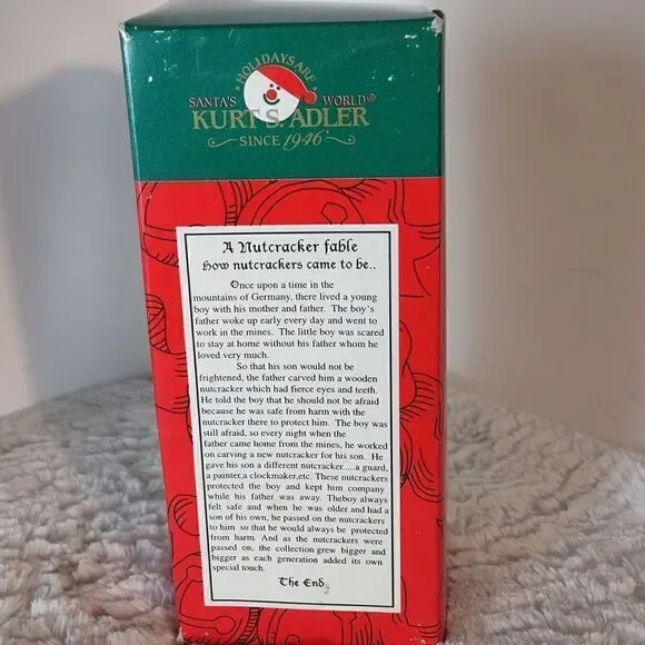 Kurt S Adler Wooden Nutcracker - Picture 7 of 8